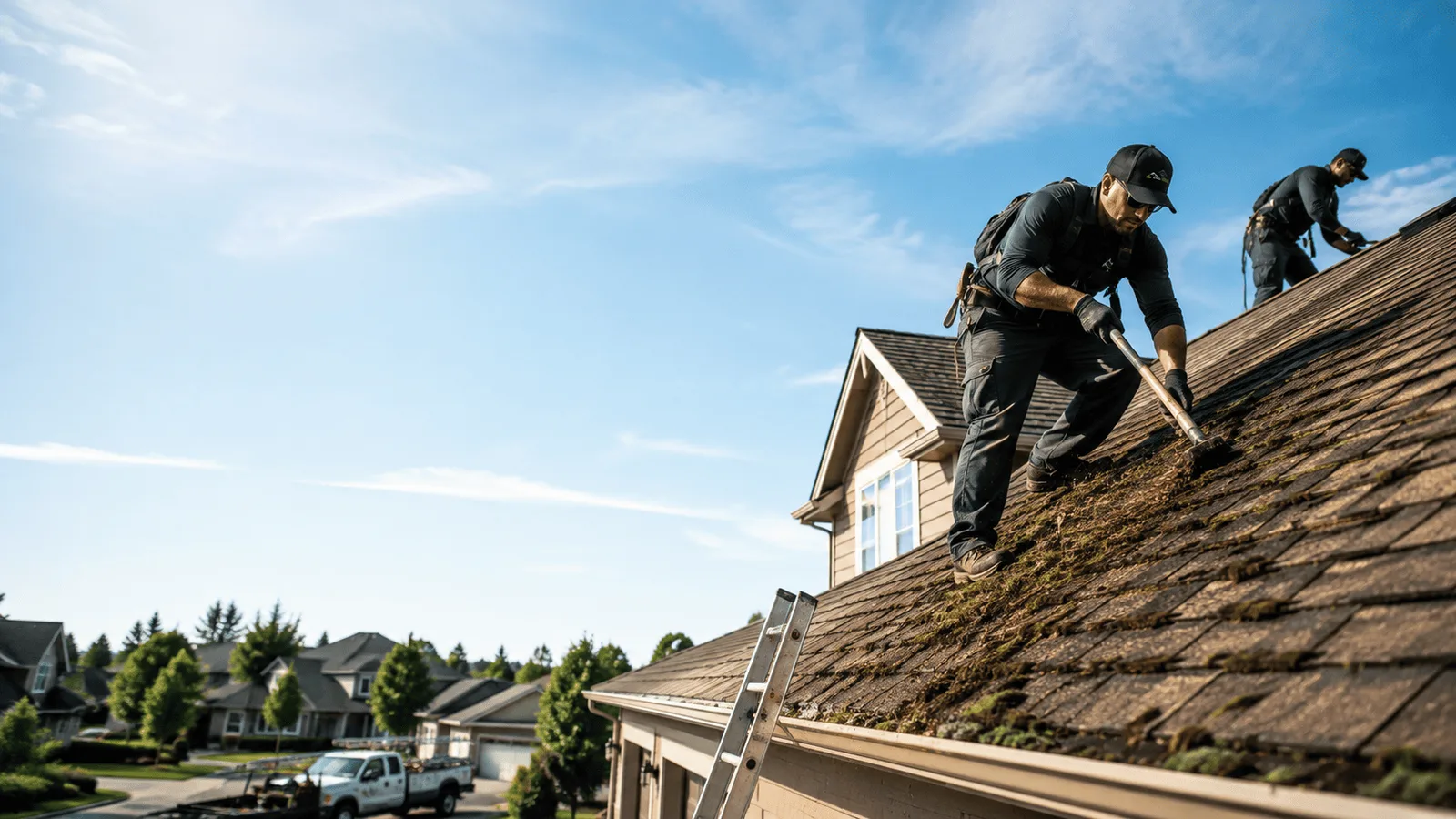 Roof Moss Removal in Longville, MN near me